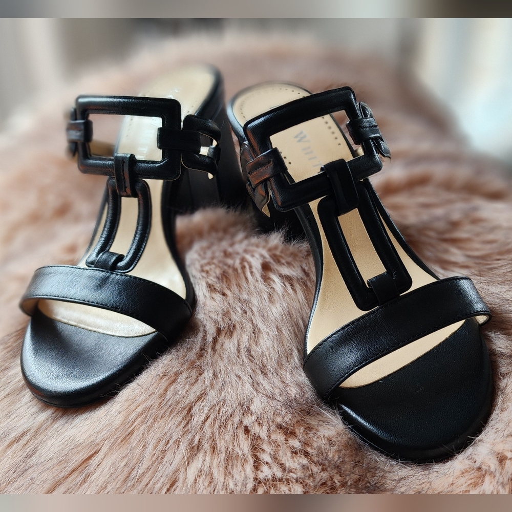Ron White Hallie Leather Slide Made In Italy  37